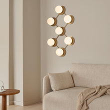 Load image into Gallery viewer, Liila Ceiling / Wall Light in living room.
