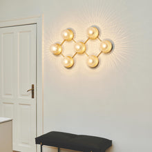 Load image into Gallery viewer, Liila Ceiling / Wall Light in living room.
