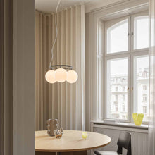 Load image into Gallery viewer, Miira Circular Chandelier in living room.
