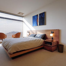 Load image into Gallery viewer, Miira Wall Light in bedroom.
