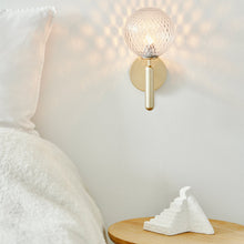 Load image into Gallery viewer, Miira Wall Light in bedroom.
