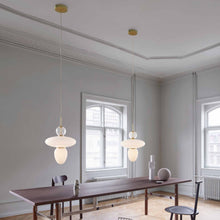 Load image into Gallery viewer, Rizzatto Pendant Light in dining room.
