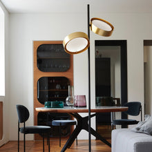 Load image into Gallery viewer, Berlin LED Floor Lamp in living room.
