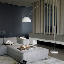 Load image into Gallery viewer, Coupe Arch Floor Lamp in living room.

