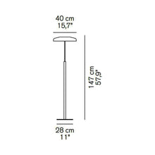 Load image into Gallery viewer, Dora LED Floor Lamp - line drawing.
