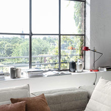 Load image into Gallery viewer, G.O. LED Table Lamp in living room.
