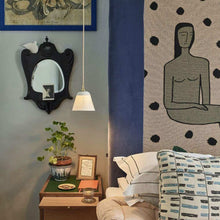 Load image into Gallery viewer, Alma Pendant Light in bedroom.
