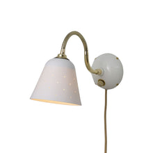 Load image into Gallery viewer, Alma Plug-In Wall Light in Natural.
