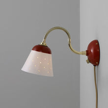 Load image into Gallery viewer, Alma Plug-In Wall Light in Detail.

