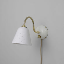 Load image into Gallery viewer, Alma Plug-In Wall Light in Detail.
