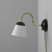 Load image into Gallery viewer, Alma Plug-In Wall Light in Detail.
