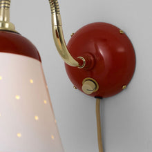 Load image into Gallery viewer, Alma Plug-In Wall Light in Detail.
