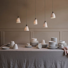 Load image into Gallery viewer, Antique Brass Pendant Light in dining room.
