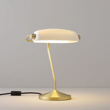 Load image into Gallery viewer, Bankers LED Table Lamp in Detail.
