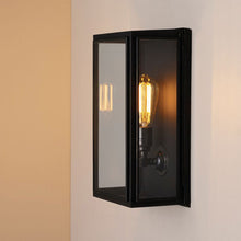 Load image into Gallery viewer, Box Wall Light in Detail.
