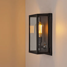 Load image into Gallery viewer, Box Wall Light in Detail.
