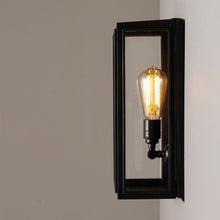 Load image into Gallery viewer, Box Wall Light in Detail.
