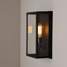 Load image into Gallery viewer, Box Wall Light in Detail.
