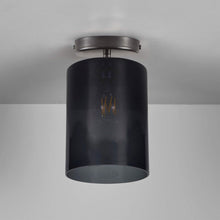 Load image into Gallery viewer, Brompton Flush Mount Ceiling Light in Detail.
