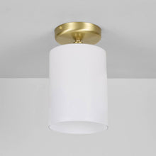 Load image into Gallery viewer, Brompton Flush Mount Ceiling Light in Detail.
