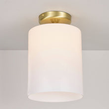 Load image into Gallery viewer, Brompton Flush Mount Ceiling Light in Detail.
