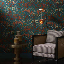 Load image into Gallery viewer, Chester Floor Lamp in living room.
