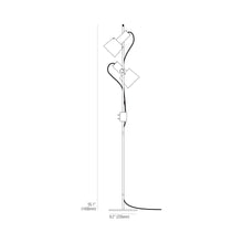Load image into Gallery viewer, Chester Floor Lamp - line drawing.
