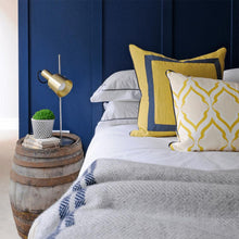Load image into Gallery viewer, Chester Table Lamp in bedroom.
