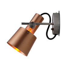 Load image into Gallery viewer, Chester Wall Light in Satin Copper.
