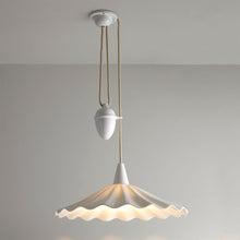 Load image into Gallery viewer, Christie Rise &amp; Fall Pendant Light in Detail.
