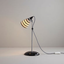 Load image into Gallery viewer, Circle Line Table Lamp in Detail.
