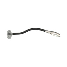 Load image into Gallery viewer, Cirrus Escutcheon LED Wall Light in Anodised Titanium/Black.
