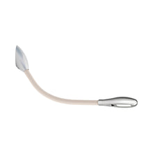 Load image into Gallery viewer, Cirrus Surface Mount LED Wall Light in Clear Anodised/Off White.
