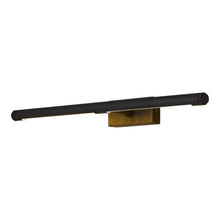 Load image into Gallery viewer, Cooper LED Picture Light in Weathered Brass (Long).

