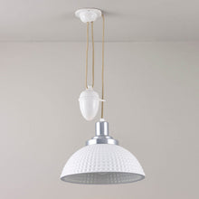 Load image into Gallery viewer, Cosmo Rise And Fall Pendant Light in Detail.
