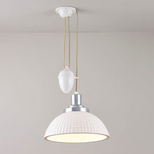 Load image into Gallery viewer, Cosmo Rise And Fall Pendant Light in Detail.
