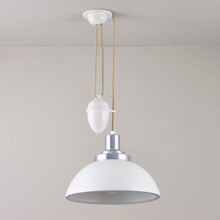 Load image into Gallery viewer, Cosmo Rise And Fall Pendant Light in Detail.
