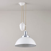 Load image into Gallery viewer, Cosmo Rise And Fall Pendant Light in Detail.
