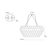 Load image into Gallery viewer, Cranton Pendant Light - line drawing.
