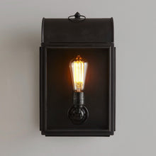 Load image into Gallery viewer, Domed Box Wall Light in Detail.

