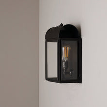 Load image into Gallery viewer, Domed Box Wall Light in Detail.
