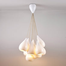 Load image into Gallery viewer, Drop One Multi-Light Pendant Light in Detail.
