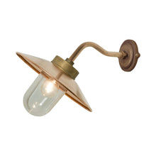 Load image into Gallery viewer, Exterior Bracket Indoor/Outdoor Wall Light in Clear Glass/Reflector/Canted.
