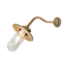 Load image into Gallery viewer, Exterior Bracket Indoor/Outdoor Wall Light in Clear Glass/Reflector and Swing Bolt/Canted.
