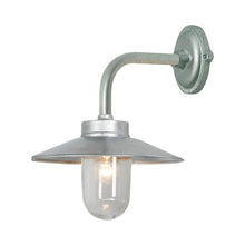 Load image into Gallery viewer, Exterior Bracket Light Indoor/Outdoor Galvanised Wall Light in Clear Glass/Reflector/Right Angle.
