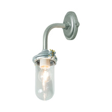 Load image into Gallery viewer, Exterior Bracket Light Indoor/Outdoor Galvanised Wall Light in Clear Glass/Ring and Swing Bolt/Right Angle.
