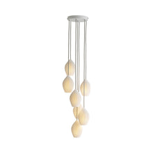 Load image into Gallery viewer, Fin Multi-Light Pendant Light (7-Light).
