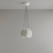 Load image into Gallery viewer, Fin Multi-Light Pendant Light in Detail.
