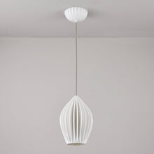 Load image into Gallery viewer, Fin Pendant Light in Detail.
