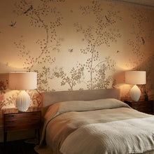 Load image into Gallery viewer, Fin Table Lamp in bedroom.
